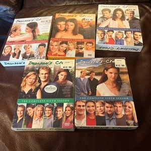 Dawson's Creek TV Series Seasons 2-6 On DVD Lot of 5 New 2 3 4 5 6.
